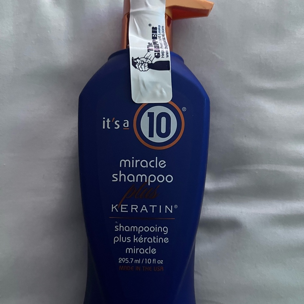 🔥NWT It's a 10 Miracle Shampoo Plus Keratin. LARGE SIZE 10oz